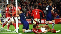Nottingham Forest berhasil membungkam MU 2 kali (1-0, 3-2) di Liga Inggris 2024/2025, mengulangi pencapaian mereka atas Setan Merah pada musim 1991/1992. (Foto: Action Images via Reuters/Andrew Boyers)
