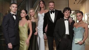 Potret Pra-pesta Ulang Tahun David Beckham ke-50, Dihadiri Lionel Messi