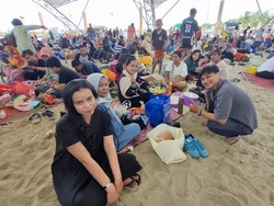 Cerita Anggi Rela Masak Sejak Pagi demi Botram di Ancol Saat Libur Lebaran