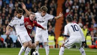 Dari ketiga klub tersebut, yang sedemikian menggoda bagi Wayne Rooney adalah kemungkinan untuk merumput di Spanyol untuk Real Madrid atau Barca. Ia pun mengakui bahwa, ada sejumlah pembicaran yang terjadi. Foto: AFP/CESAR MANSO