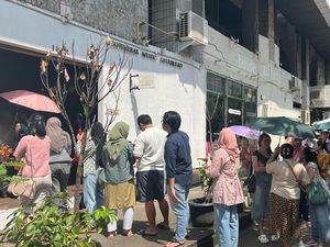 Keramaian Blok M Seperti Semula Usai Jeda Tipis Libur Hari Raya