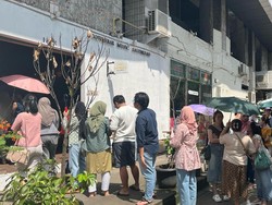 Keramaian Blok M Seperti Semula Usai Jeda Tipis Libur Hari Raya