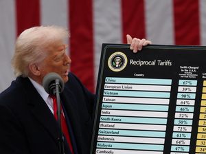Apa Itu Tarif Trump? Indonesia Kena 32 Persen, Segini Tarif Negara Lain Apa Itu Tarif Trump? Indonesia Kena 32 Persen, Segini Tarif Negara Lain