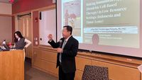 Momen dr Terawan Paparkan Immunotherapy Nusantara di Harvard