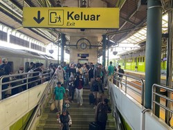 758 Ribu Warga Tinggalkan Jakarta Pakai Kereta, Baru 514 Ribu yang Kembali