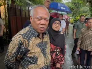 Sri Mulyani dan Basuki Hadimuljono Temui Jokowi di Solo: Silaturahmi