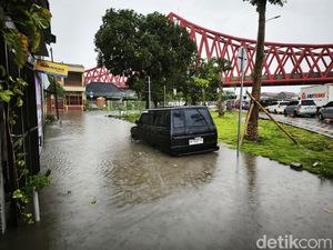 Atasi Banjir Simpang Joglo, Walkot Respati Sebut Kolam Retensi Dibangun Mei Atasi Banjir Simpang Joglo, Walkot Respati Sebut Kolam Retensi Dibangun Mei