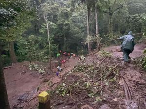 Hujan-Tanah Labil Penyebab Pencarian Korban Longsor Pacet-Cangar Dihentikan Hujan-Tanah Labil Penyebab Pencarian Korban Longsor Pacet-Cangar Dihentikan