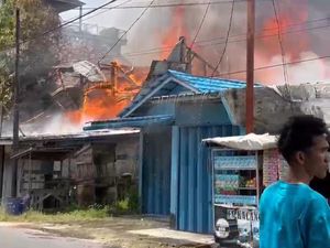 Dua Rumah di Ogan Ilir Hangus Terbakar, Diduga Korsleting Listrik