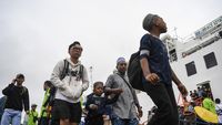 Lihat Arus Balik Lebaran di Pelabuhan Samarinda
