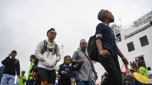 Lihat Arus Balik Lebaran di Pelabuhan Samarinda