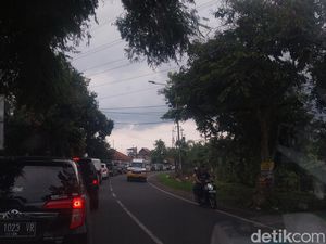 Arus Balik Meriah, Lalin di Majalengka Padat Merayap