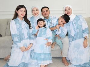 6 Foto Irish Bella Lebaran Bareng Keluarga Baru, Kompak Dengan Nuansa Biru 6 Foto Irish Bella Lebaran Bareng Keluarga Baru, Kompak Dengan Nuansa Biru