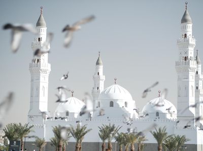 Potret Cantiknya Masjid Quba yang Dibangun Pertama Kali oleh Rasulullah SAW