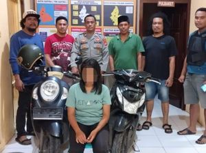 Pasutri di Bima Curi Motor untuk Beli Sabu, Istri Ditangkap-Suami Buron