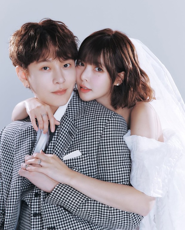 Potret Yong Jun Hyung dan Hyuna