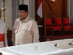 Kata-kata Belasungkawa Prabowo Atas Wafatnya Uskup Emeritus Mgr Petrus Turang