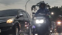 Potret Kepadatan Arus Balik di Jalur Garut