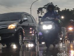 Potret Kepadatan Arus Balik di Jalur Garut