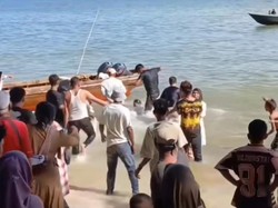 Viral Keributan di Pantai Telunas Karimun, Polisi Amankan 5 Orang