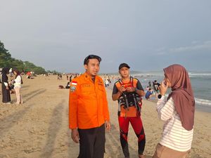 Wisatawan Asal Bogor Hilang Diduga Terseret Ombak di Pantai Goa Langir Lebak