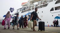 Begini Potret Arus Balik Lebaran di Pelabuhan Semayang Balikpapan