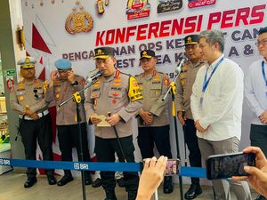 Kapolri Sebut Waktu Arus Balik Lebaran Lebih Pendek, Minta Jajaran Siaga Kapolri Sebut Waktu Arus Balik Lebaran Lebih Pendek, Minta Jajaran Siaga