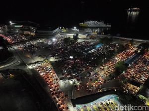 Atasi Kepadatan Kendaraan di Bakauheni, Polda Lampung Aktifkan Delay Sistem