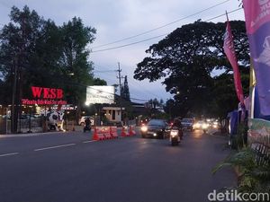 Arus Lalin di Kota Batu Ramai Lancar di Hari Keenam Lebaran Arus Lalin di Kota Batu Ramai Lancar di Hari Keenam Lebaran