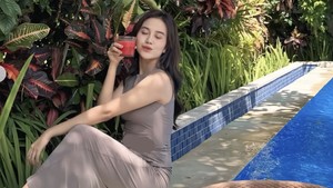 Mayang Lucyana Nikmati Sarapan di Bali hingga Jajan Enak di Korea