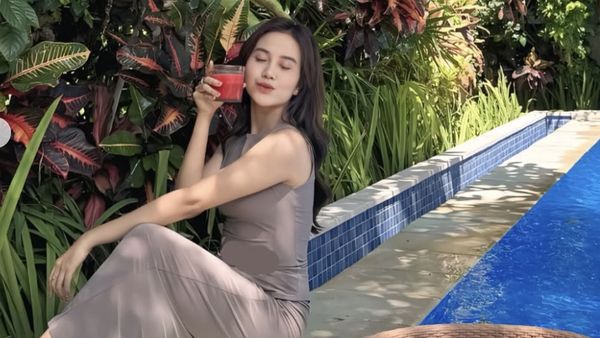 Mayang Lucyana Nikmati Sarapan di Bali hingga Jajan Enak di Korea