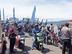 Video: Arus Balik di Pelabuhan Gilimanuk Didominasi Sepeda Motor