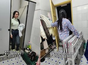 Sulit Bayar Sewa Tempat Tinggal, Wanita Ini Pilih Tinggal di Toilet Sulit Bayar Sewa Tempat Tinggal, Wanita Ini Pilih Tinggal di Toilet