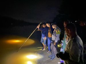 2 Bocah Dilaporkan Hanyut Saat Mandi di Sungai Ogan