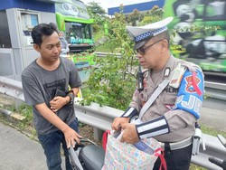 Alasan Pemotor yang Viral Masuk Tol Surabaya-Gresik: Suka-suka Saja