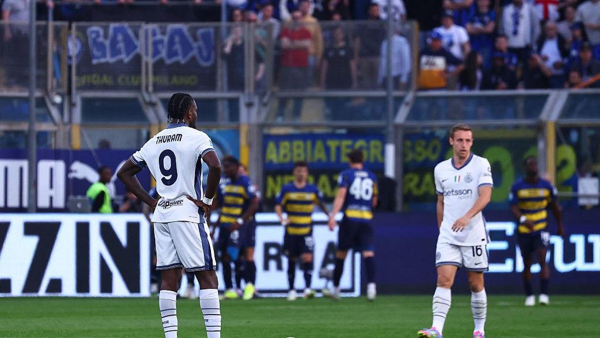 Inter Milan kehilangan keunggulan dua gol sebelum diimbangi Parma 2-2 (Getty Images/Luca Amedeo Bizzarri)