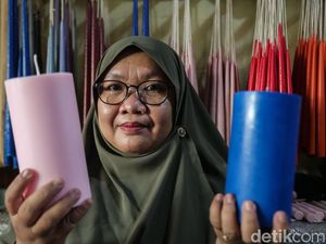 Gunakan Bahan Alami, Lilin dari Bojonggede Tembus Ekspor Gunakan Bahan Alami, Lilin dari Bojonggede Tembus Ekspor