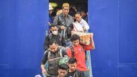 Potret Arus Balik Lebaran di Pelabuhan Samarinda