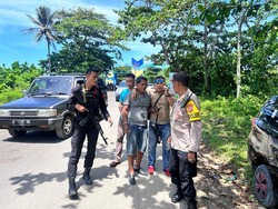 Preman Kampung Diringkus Polisi Usai Ngamuk di Pantai Garut