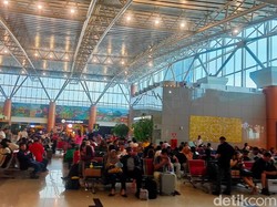 Pergerakan Arus Balik di Bandara Supadio Mulai Terlihat