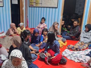 Ratusan Warga Mengungsi akibat Pergeseran Tanah di Panawangan Ciamis