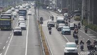 Hari Terakhir Cuti Bersama Lebaran, Lalin di Jakarta Lancar