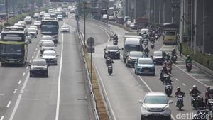 Hari Terakhir Cuti Bersama Lebaran, Lalin di Jakarta Lancar