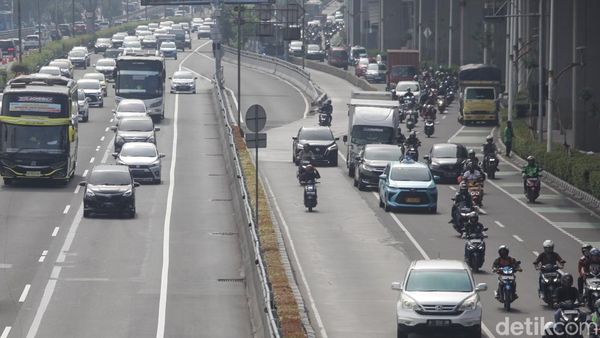 Hari Terakhir Cuti Bersama Lebaran, Lalin di Jakarta Lancar