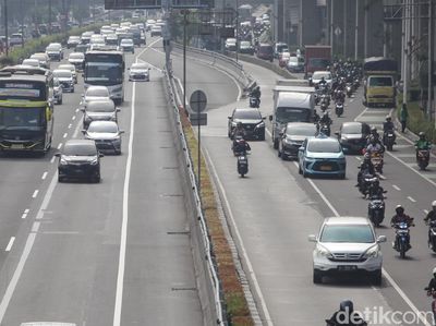 Hari Terakhir Cuti Bersama Lebaran, Lalin di Jakarta Lancar
