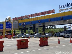 Hari Terakhir Libur Lebaran, Arus Balik di Tol Kalikangkung Menurun Hari Terakhir Libur Lebaran, Arus Balik di Tol Kalikangkung Menurun