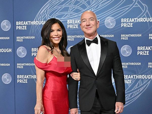 Foto: Gaya Lauren Sanchez Pakai Gaun Lama Ikon Film, Jadi Sorotan
