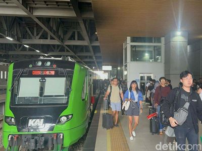 Penumpang Kereta Cepat Tembus 23.500