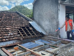 Petasan Balon Udara Jatuh dan Meledak di Rumah Dokter Trenggalek