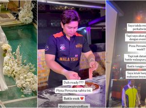 Chef Selebriti Bagikan Pizza Gratis untuk Rayakan Pernikahannya Chef Selebriti Bagikan Pizza Gratis untuk Rayakan Pernikahannya